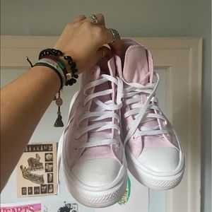 High top platform converse